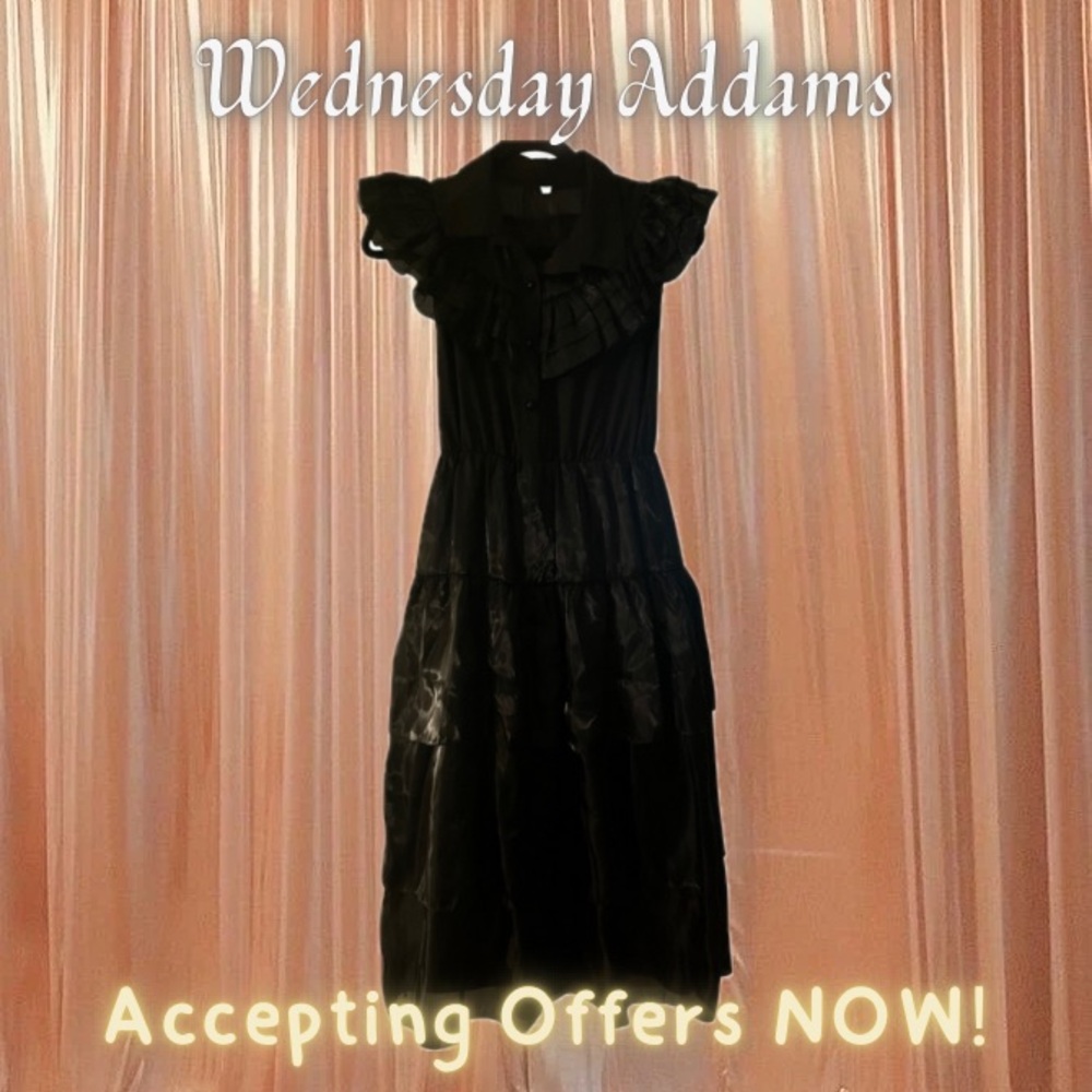 Wednesday Addams 🖤🥀⚔️ Costume Dress